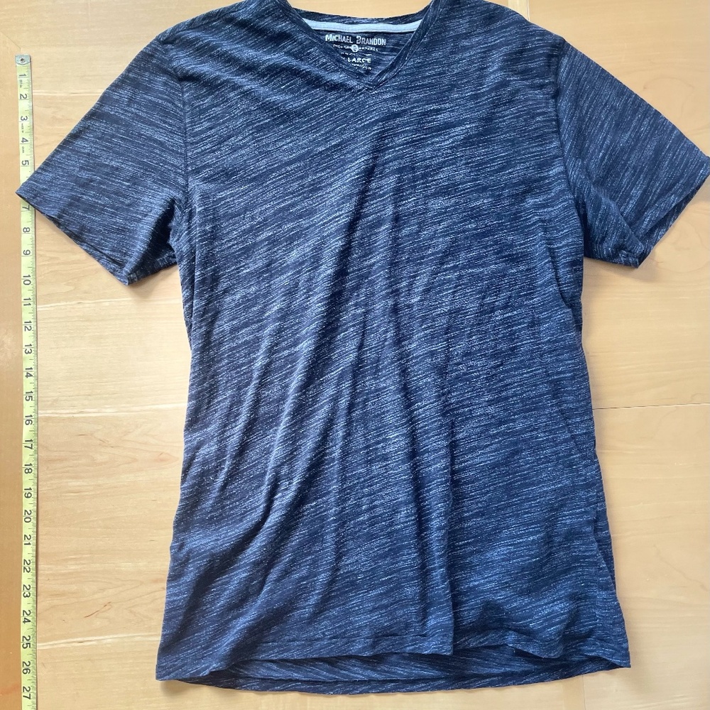 Michael Brandon Extra large in distressed black and grey